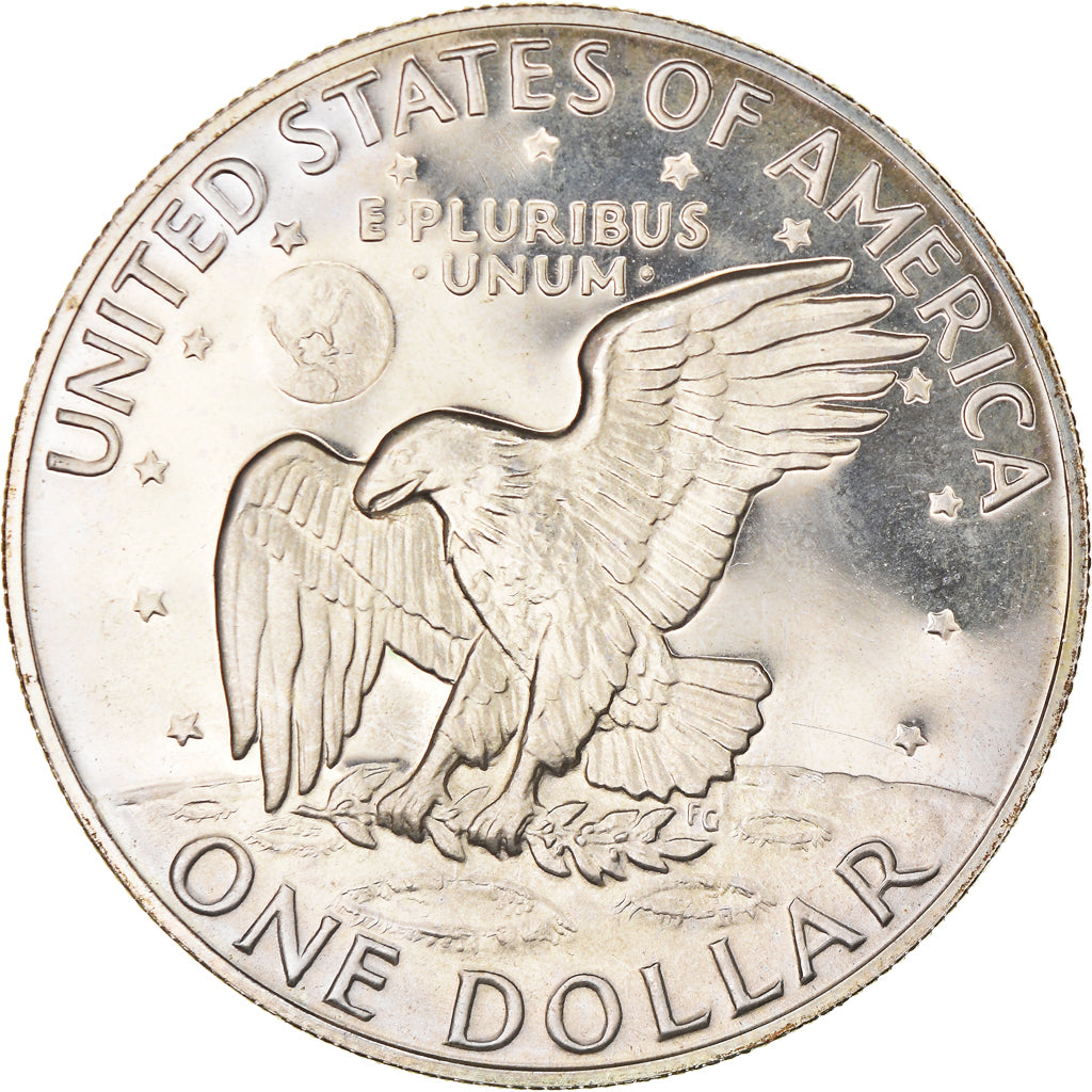 Moneta, Stati Uniti, Eisenhower Dollar, Dollar, 1973, U.S. Mint, San Francisco