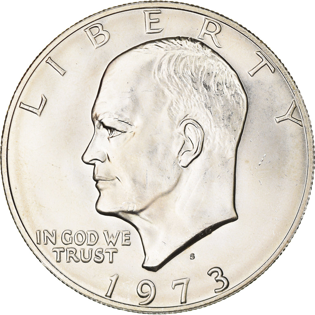 Moneta, Stati Uniti, Eisenhower Dollar, Dollar, 1973, U.S. Mint, San Francisco