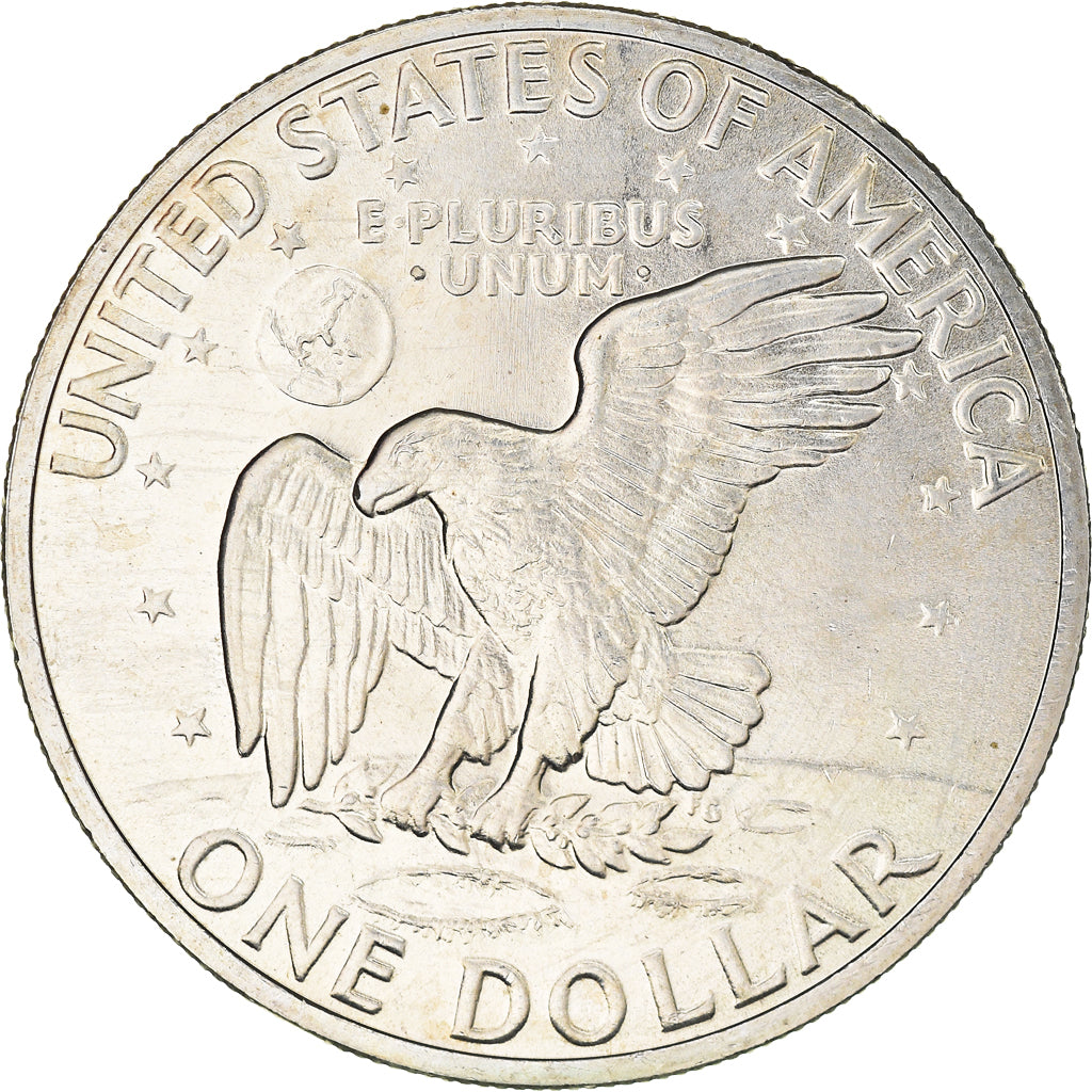 Coin, United States, Eisenhower Dollar, Dollar, 1971, U.S. Mint, San Francisco