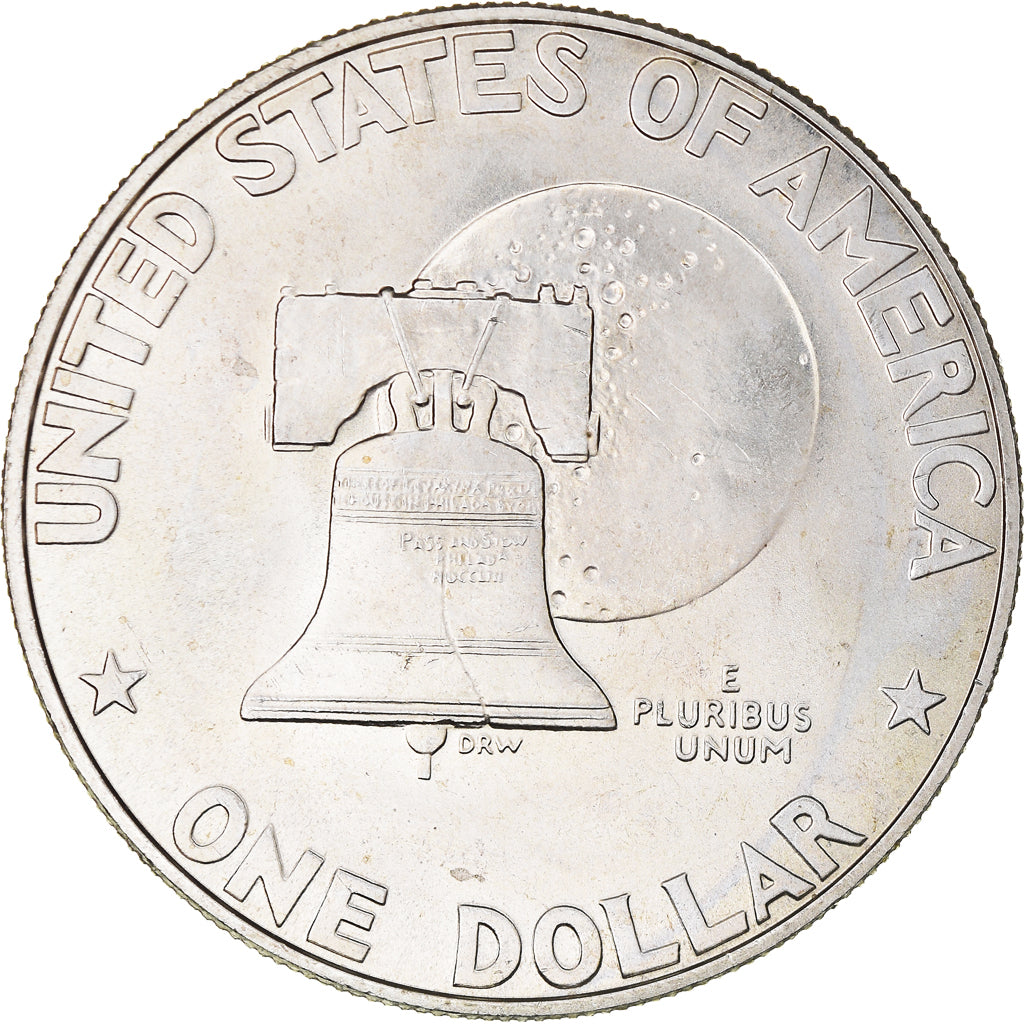 Coin, United States, Eisenhower Dollar, Dollar, 1976, U.S. Mint, San Francisco