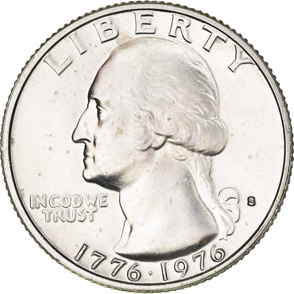Moneta, Stati Uniti, Washington Quarter, Quarter, 1976, U.S. Mint, San