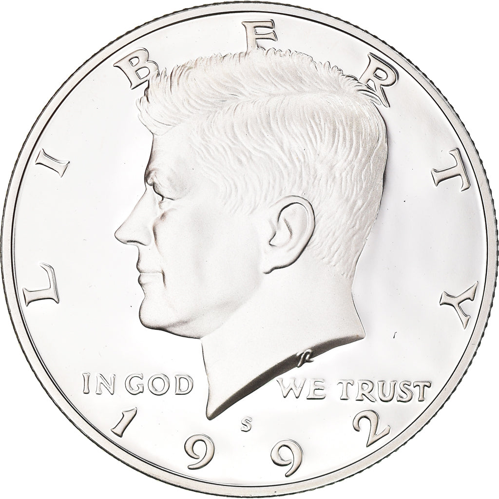 Moneta, Stati Uniti, Kennedy Half Dollar, Half Dollar, 1992, U.S. Mint, San