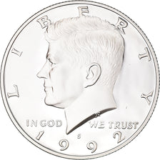 Moneta, Stati Uniti, Kennedy Half Dollar, Half Dollar, 1992, U.S. Mint, San
