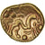 Coin, Ambiani, Stater, 60-50 AC, AU(50-53), Gold, Delestrée:242 var