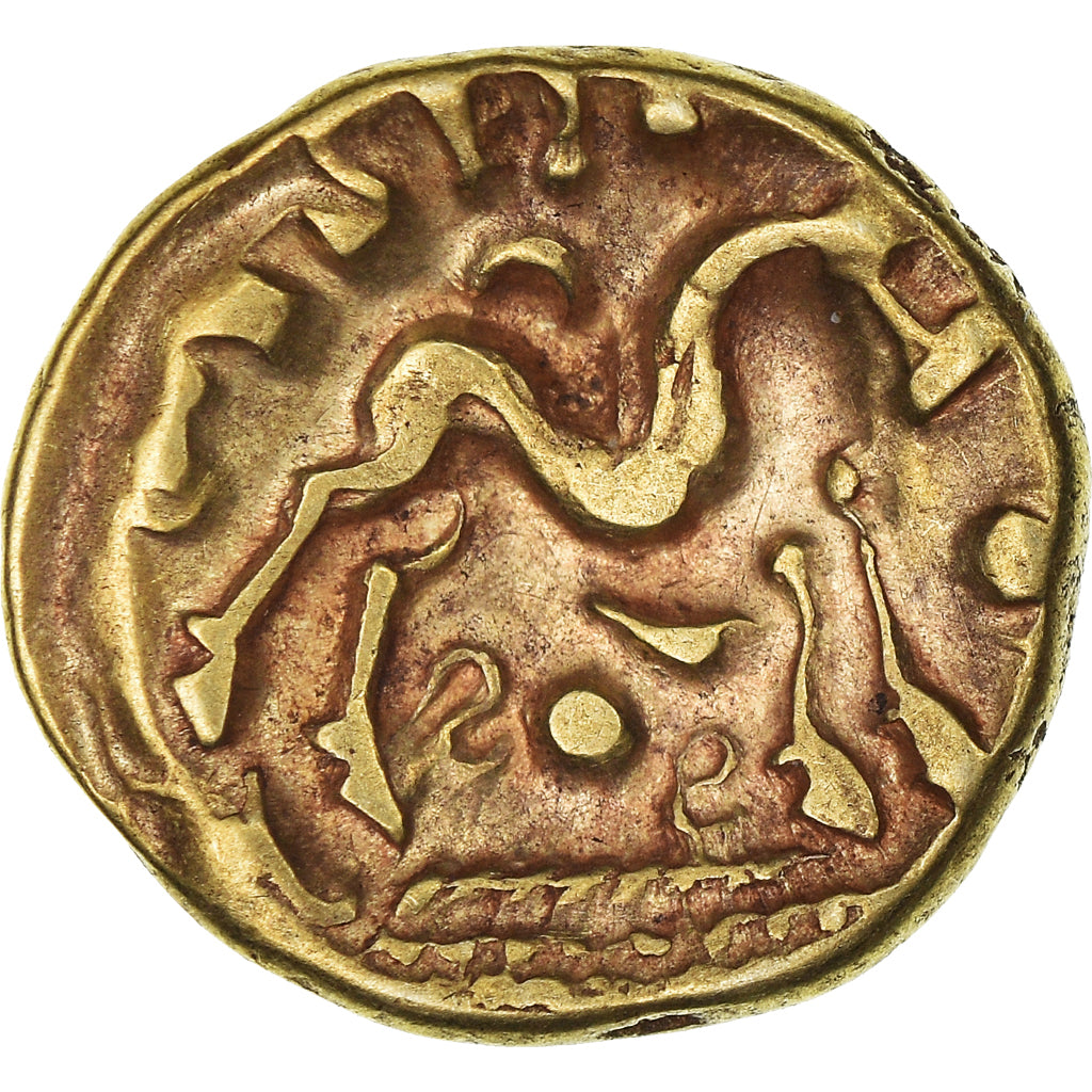 Coin, Ambiani, Stater, AU(55-58), Gold, Delestrée:242