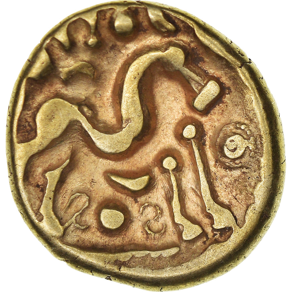 Coin, Ambiani, Stater, AU(50-53), Gold, Delestrée:242