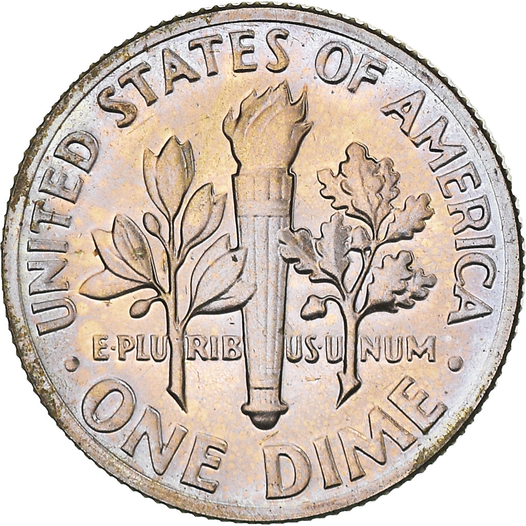 Coin, United States, Roosevelt, Dime, 1974, San Francisco, Proof, MS(65-70)