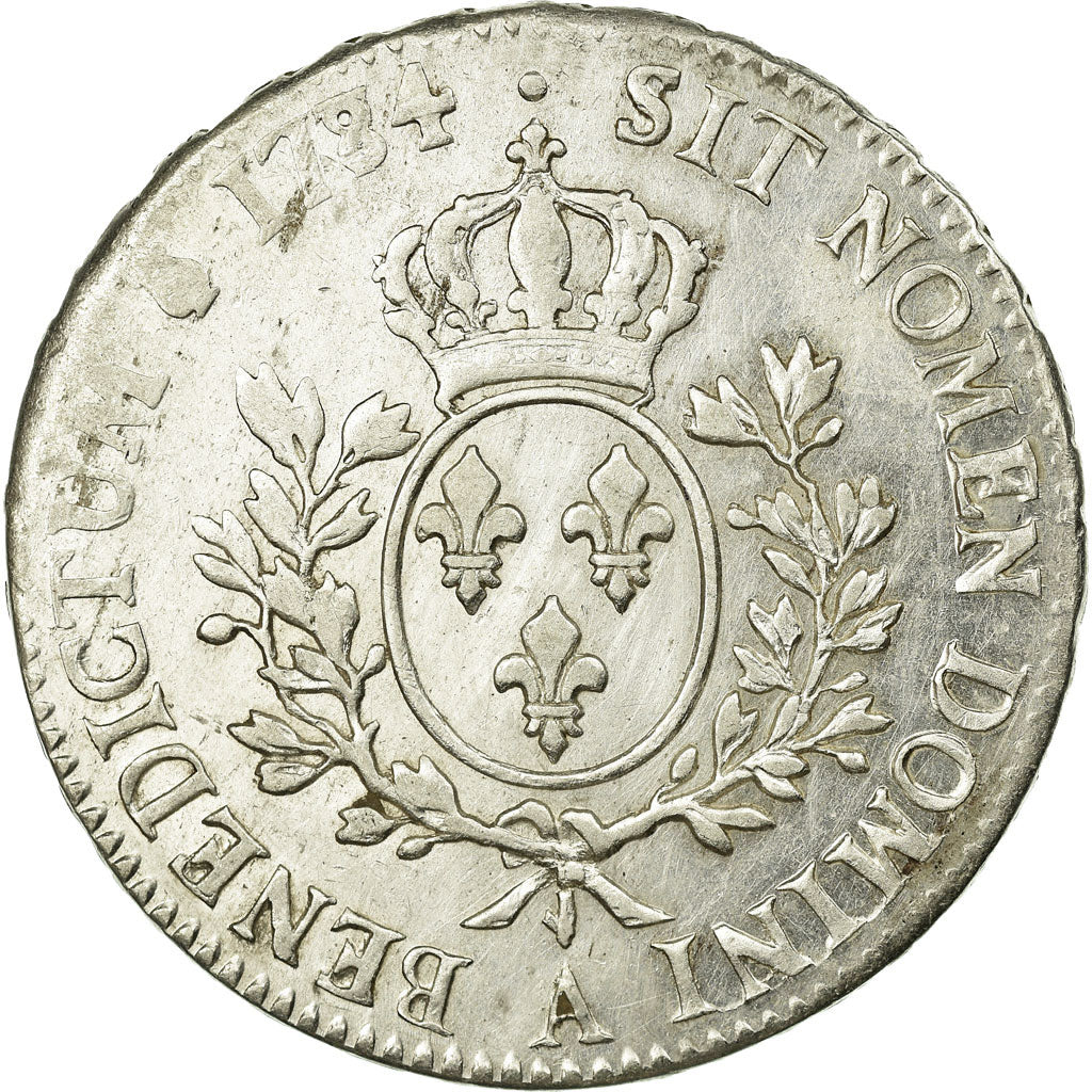 Monnaie, France, Louis XVI, Écu aux branches d'olivier, Ecu, 1784, Paris, TTB