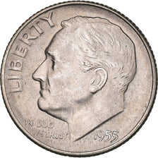 Moneta, Stati Uniti, Roosevelt Dime, Dime, 1955, U.S. Mint, San Francisco, SPL