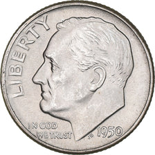 Moneta, Stati Uniti, Roosevelt Dime, Dime, 1950, U.S. Mint, Denver, SPL