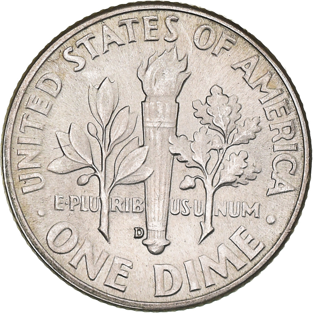Moneta, Stati Uniti, Roosevelt Dime, Dime, 1950, U.S. Mint, Denver, SPL