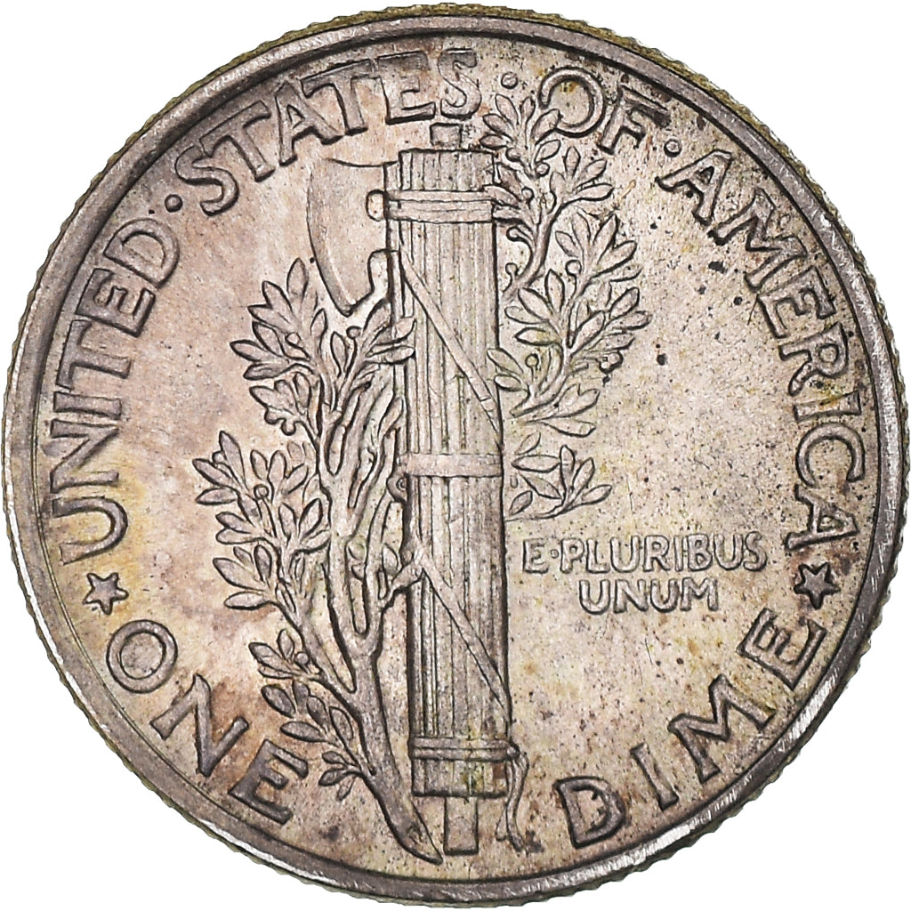 Münze, Vereinigte Staaten, Mercury Dime, Dime, 1941, U.S. Mint, Philadelphia
