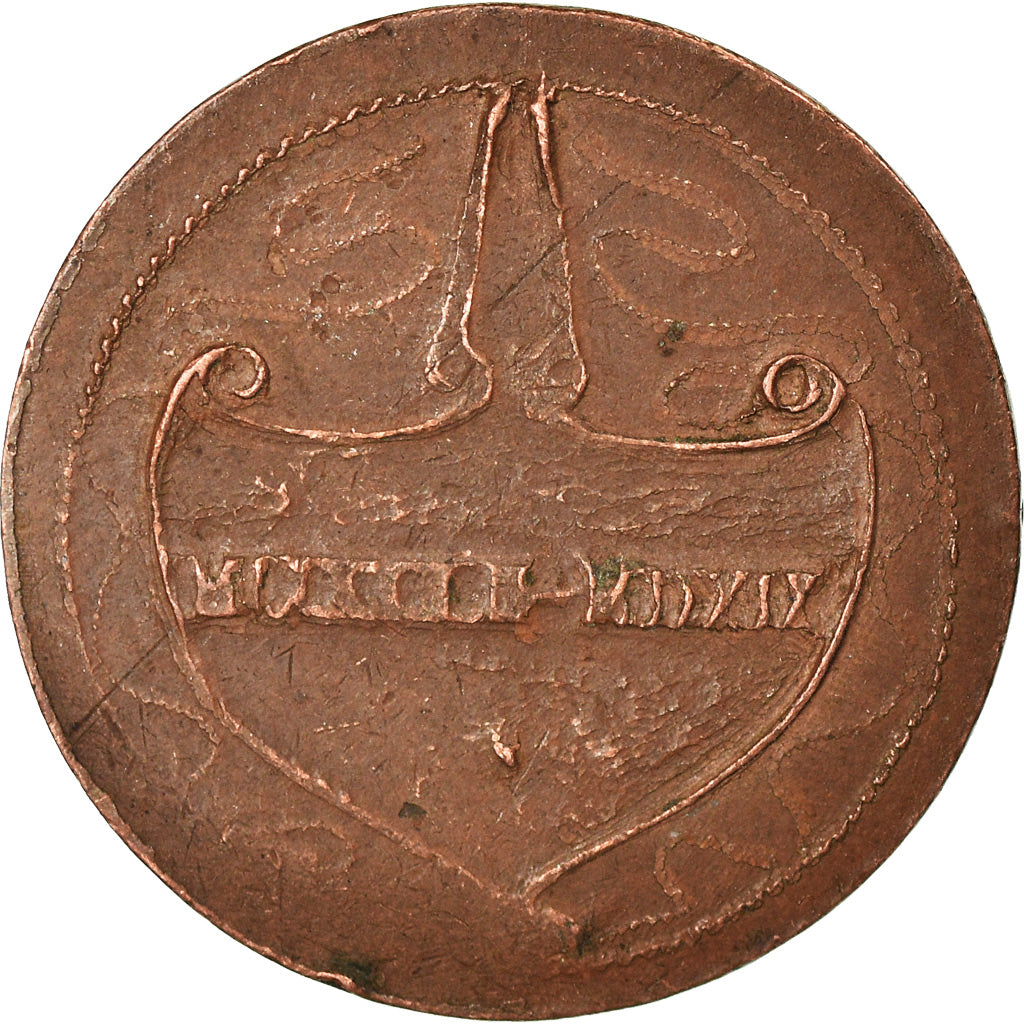 Italia, Jeton, Leonardo Da Vinci, BB+, Rame