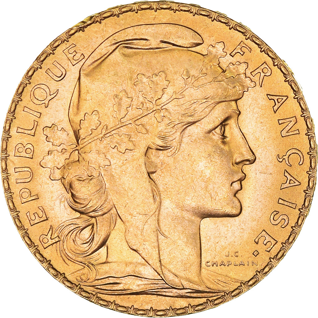 Monnaie, France, Marianne, 20 Francs, 1913, Paris, SPL+, Or, Gadoury:1064a