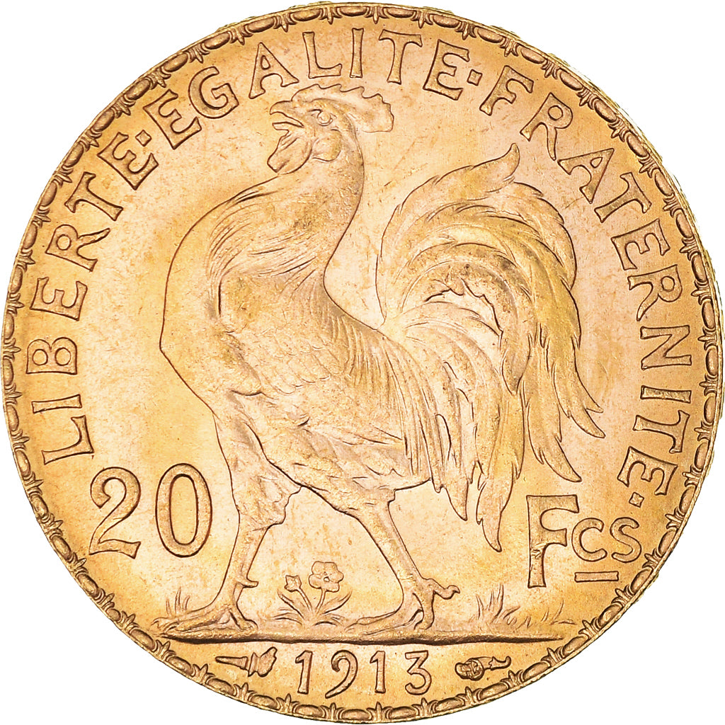 Monnaie, France, Marianne, 20 Francs, 1913, Paris, SPL+, Or, Gadoury:1064a