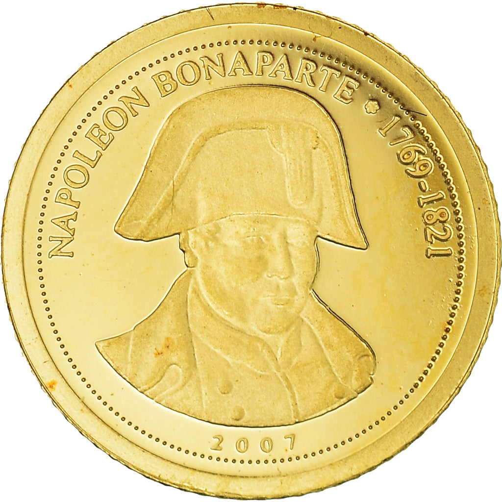 Coin, CONGO, DEMOCRATIC REPUBLIC, Napoléon Bonaparte, 1500 Francs CFA, 2007