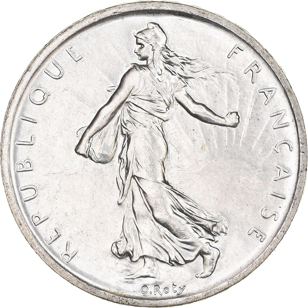 Coin, France, Semeuse, 5 Francs, 1960, MS(64), Silver, KM:926, Gadoury:770