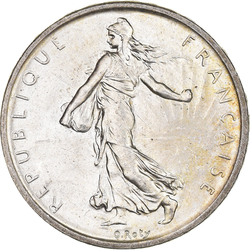 Coin, France, Semeuse, 5 Francs, 1960, MS(63), Silver, KM:926, Gadoury:770