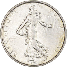 Munten, Frankrijk, Semeuse, 5 Francs, 1964, Paris, UNC-, Zilver, KM:926