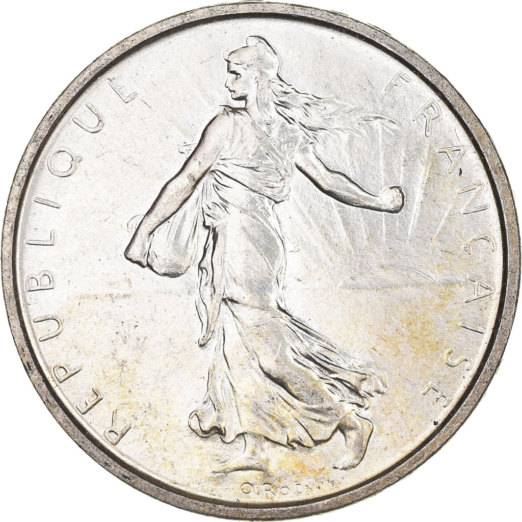 Coin, France, Semeuse, 5 Francs, 1963, MS(64), Silver, KM:926