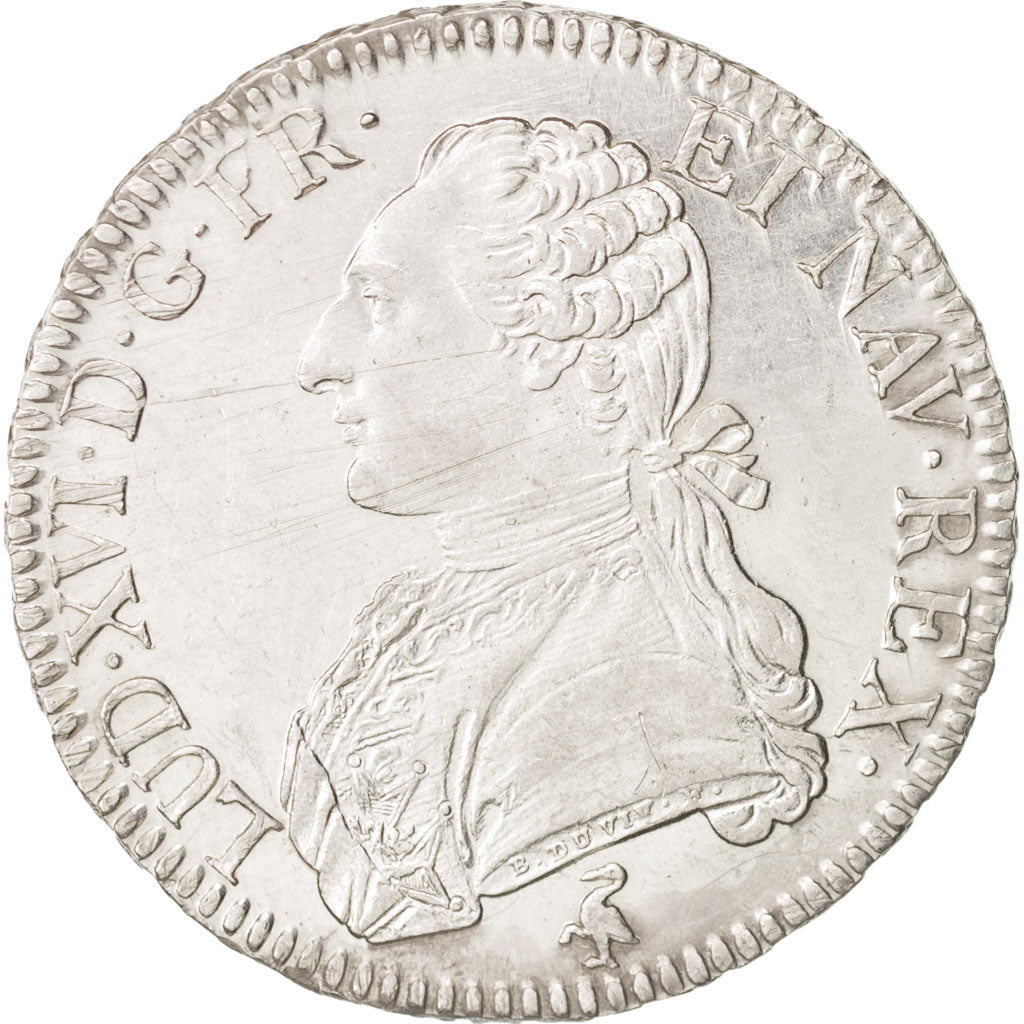 Francia, Louis XVI, Écu aux branches d'olivier, 1790, Paris, SPL-, KM 564.1