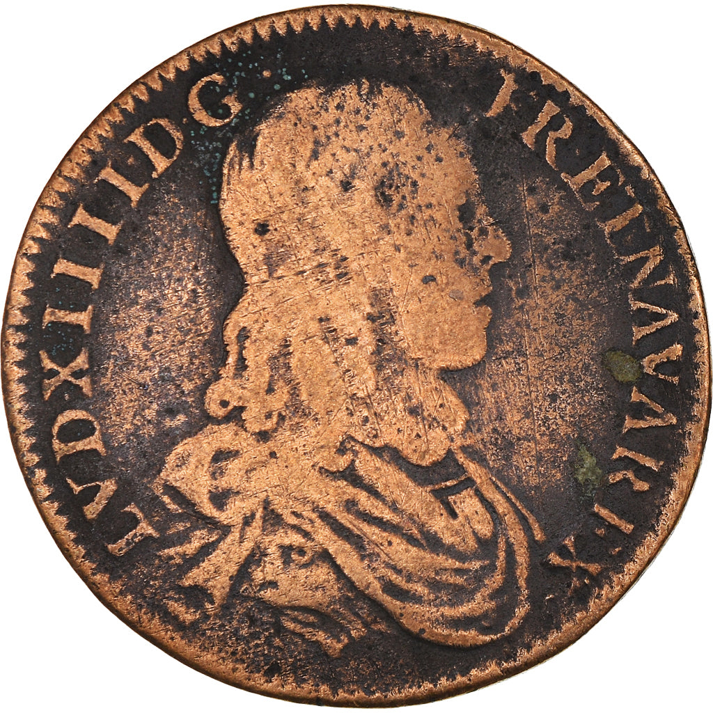 Francia, Token, Louis XIV, Conseil du Roi, History, MB, Rame, Feuardent:244