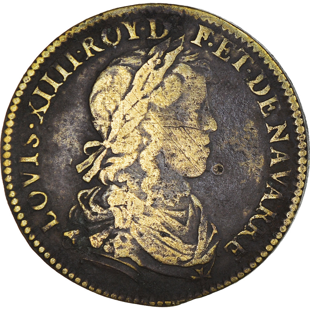 France, Token, Louis XIV, Conseil du Roi, History, VF(30-35), Brass