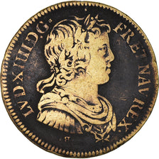 France, Token, Royal, Louis XIV, Conseil du Roi, History, EF(40-45), Brass