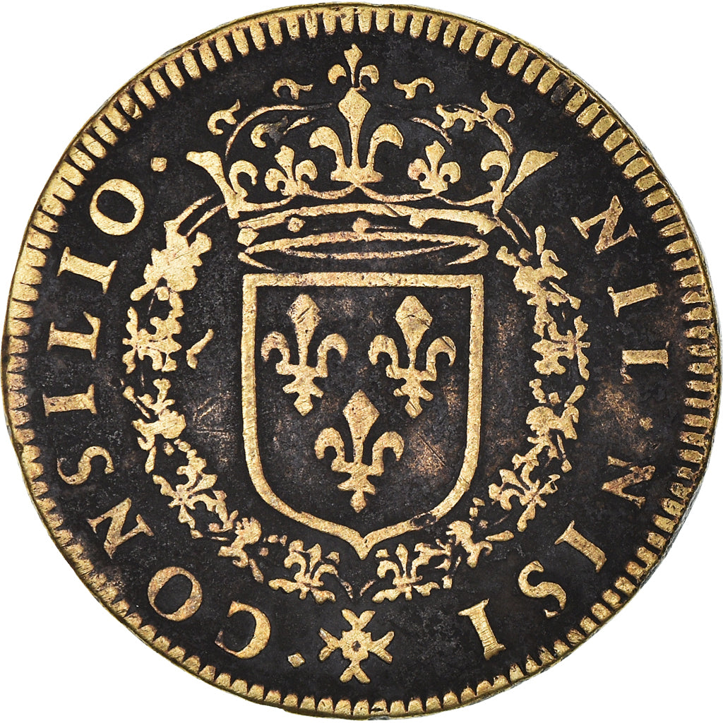 France, Token, Royal, Louis XIV, Conseil du Roi, History, EF(40-45), Brass