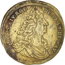 France, Token, Louis XIV, Chambre du Trésor Royal, History, AU(50-53), Brass