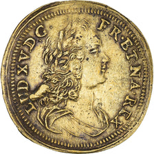 Francia, Token, Louis XV, Nuremberg, Rechenpfennig, History, ND (1718), BB