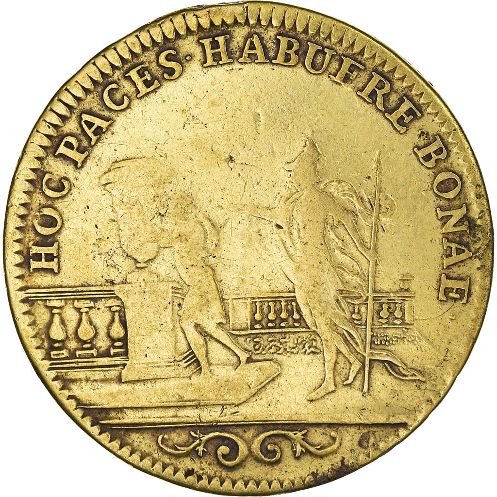 Francia, Token, Royal, Louis XIV, Bâtiments du Roi, History, MB, Ottone