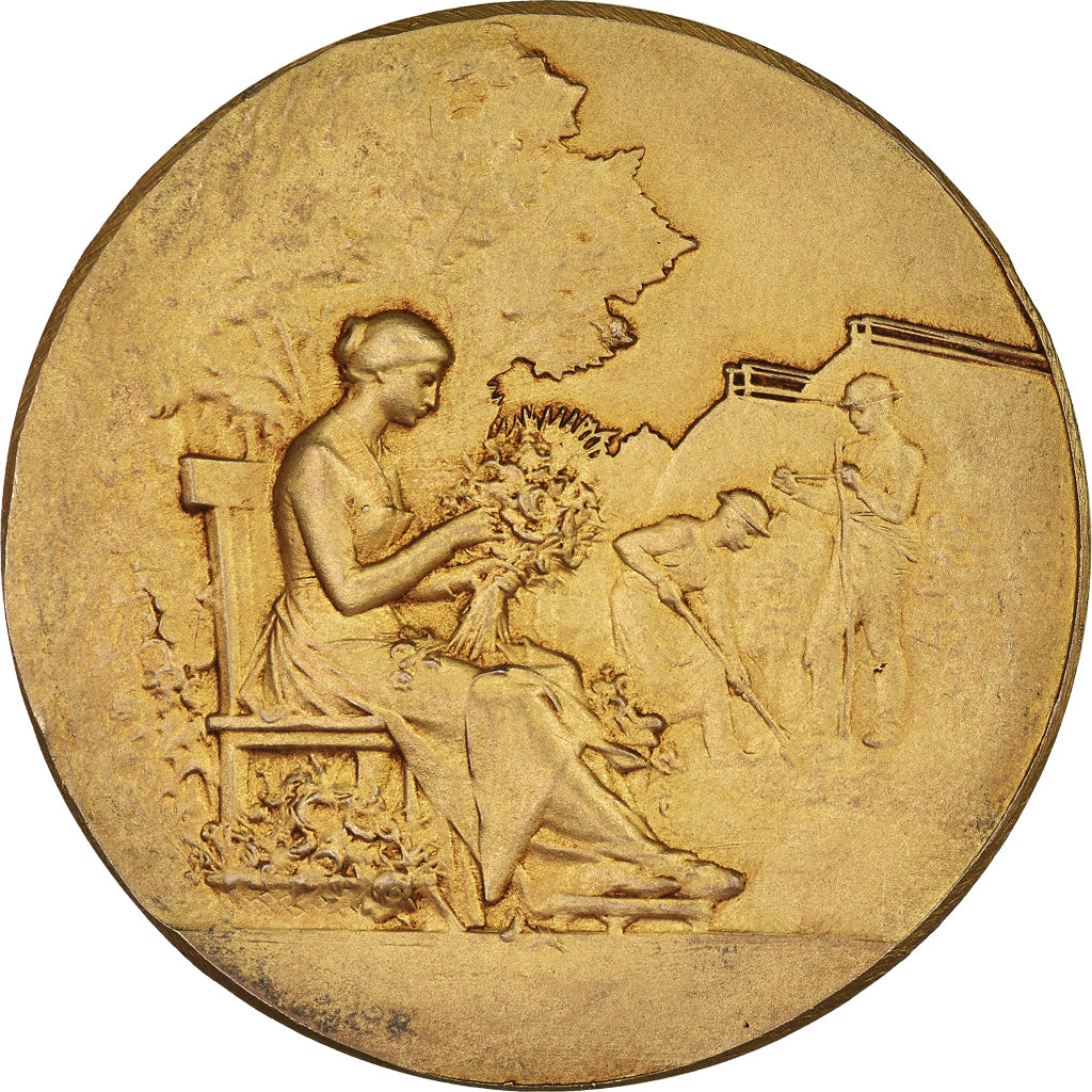 França, Medal, Société d'Horticulture et des Jardins Ouvriers du Nord, Flora