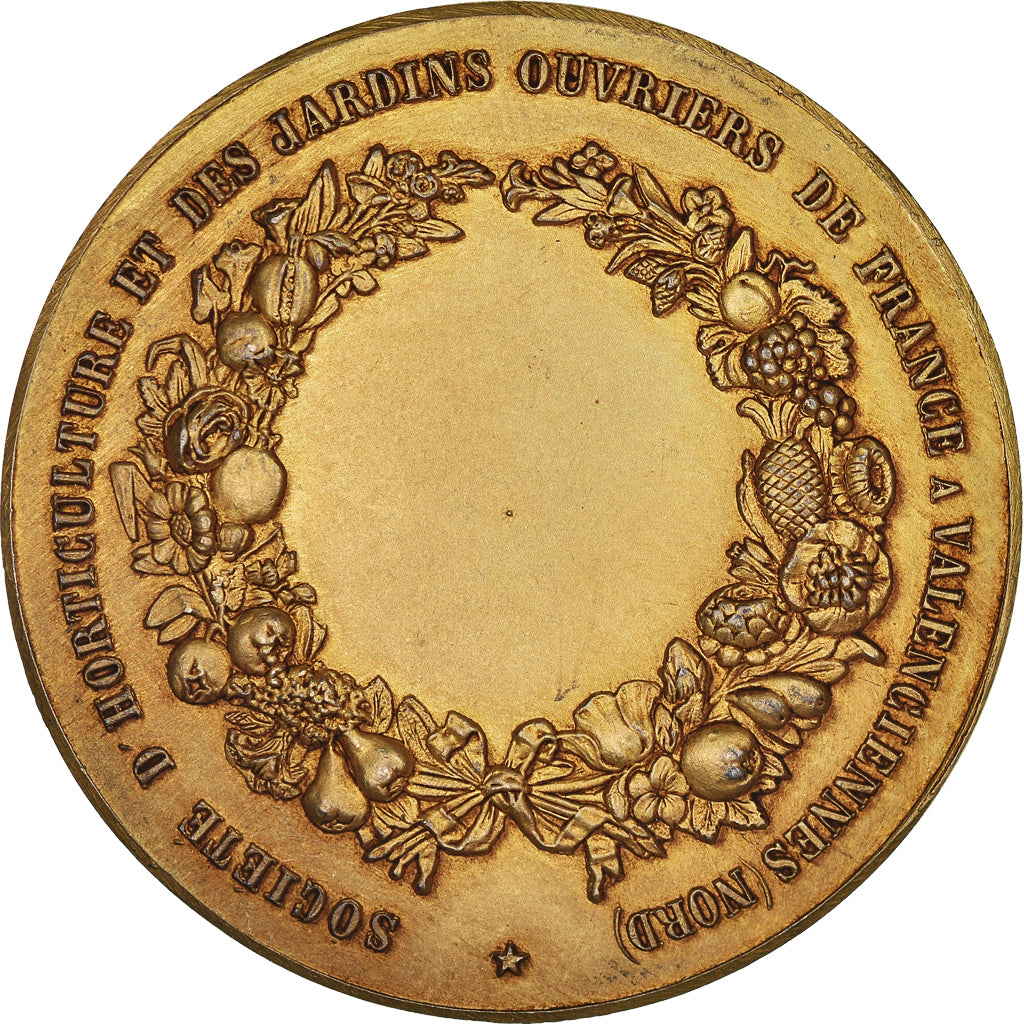 França, Medal, Société d'Horticulture et des Jardins Ouvriers du Nord, Flora