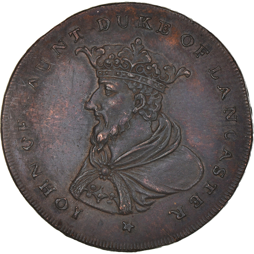 Coin, Great Britain, Lancashire, Halfpenny Token, 1792, Lancaster, EF(40-45)