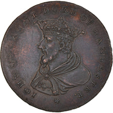 Coin, Great Britain, Lancashire, Halfpenny Token, 1792, Lancaster, EF(40-45)