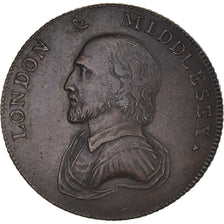Moneta, Gran Bretagna, Middlesex, London & Middlesex, Halfpenny Token, 1792