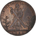 Monnaie, Écosse, Halfpenny Token, 1790, Edinburgh, TTB, Cuivre