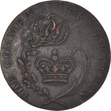 Coin, Great Britain, Suffolk, Halfpenny Token, Bury, VF(30-35), Copper