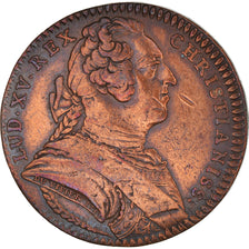 Frankreich, Token, Royal, Louis XV, Etats de Bourgogne, History, 1743, SS