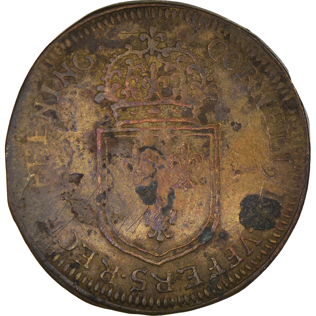 France, Token, Royal, Louis XIV, Nuremberg, Cornélius Lauffers, History