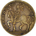 France, Jeton, Louis XIV, Iustis spes pacis in armis, History, TTB, Laiton