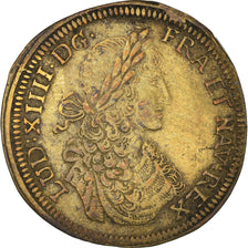 Francja, Token, Królewskie, Louis XIV, Nuremberg, Cornélius Lauffers