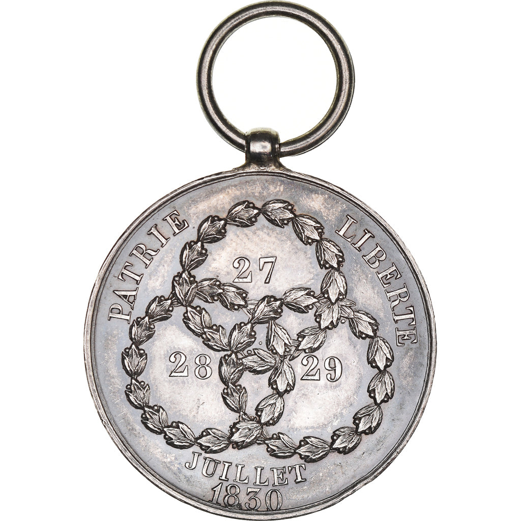 Frankrijk, Medaille, Louis Philippe I, Trois Glorieuses, Médaille de Juillet
