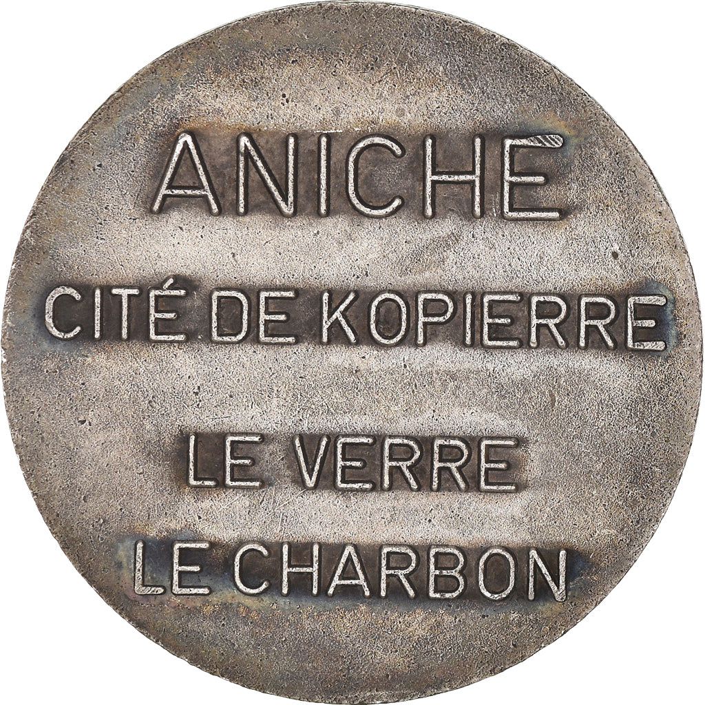 Francia, medaglia, Ville d'Aniche, Cité de Kopierre, Le Verre, Le Charbon, SPL