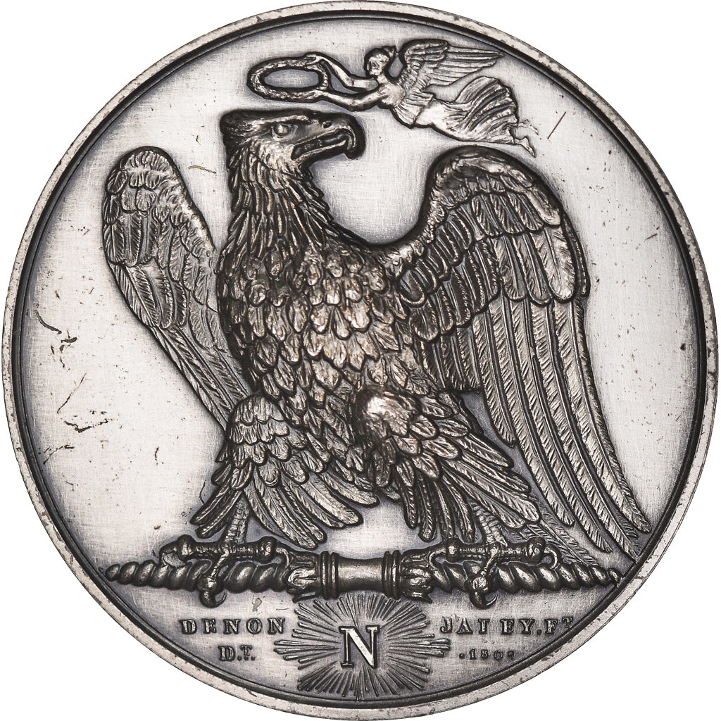 Francja, Medal, Napoleon I, Victoires de l'Année 1807, Historia, 1969, Andrieu