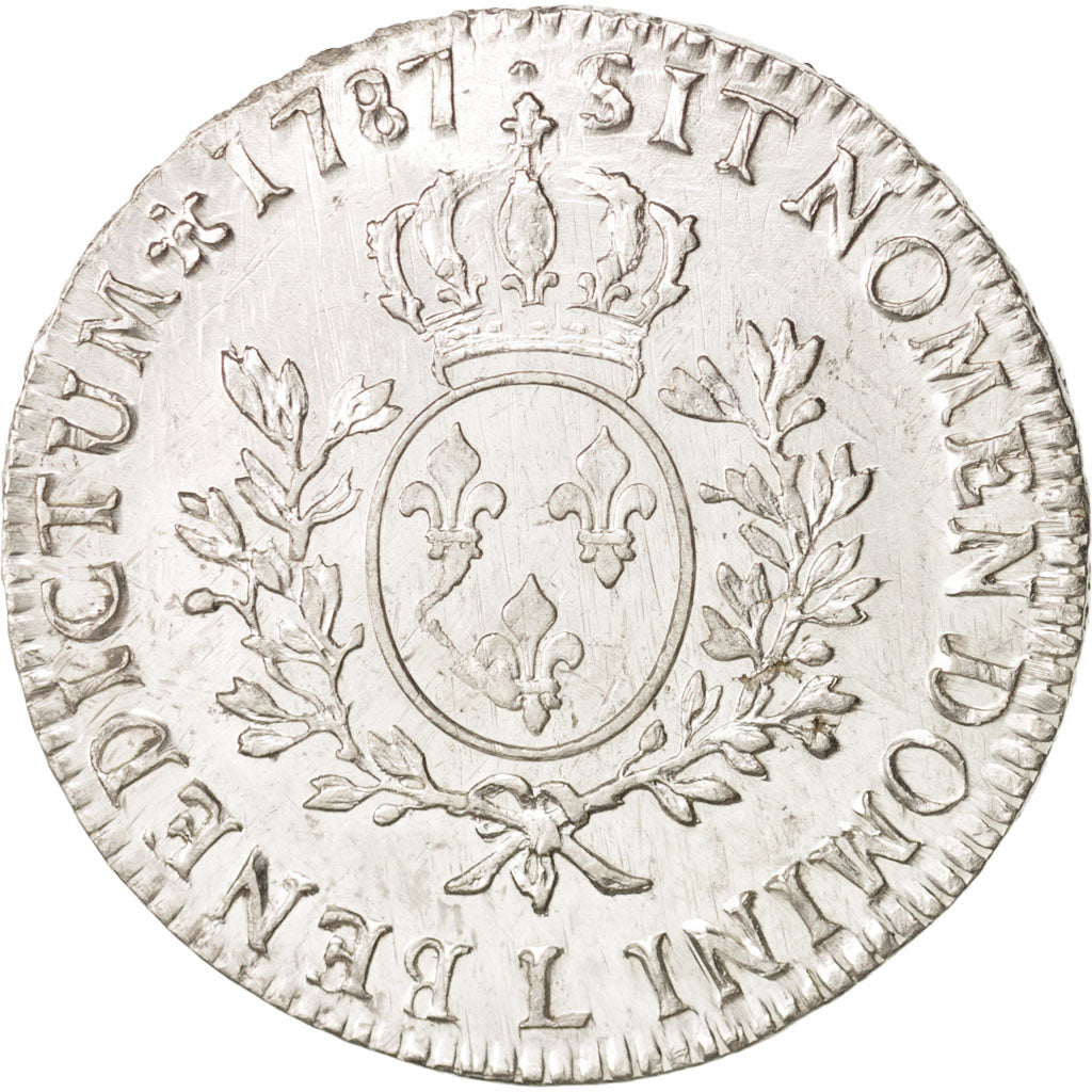 Coin, France, Louis XVI, Écu aux branches d'olivier, Ecu, 1787, Bayonne
