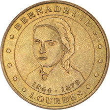 Francia, Token, Touristic token, Lourdes - Bernadette Soubirou, 2002, MDP, BB+