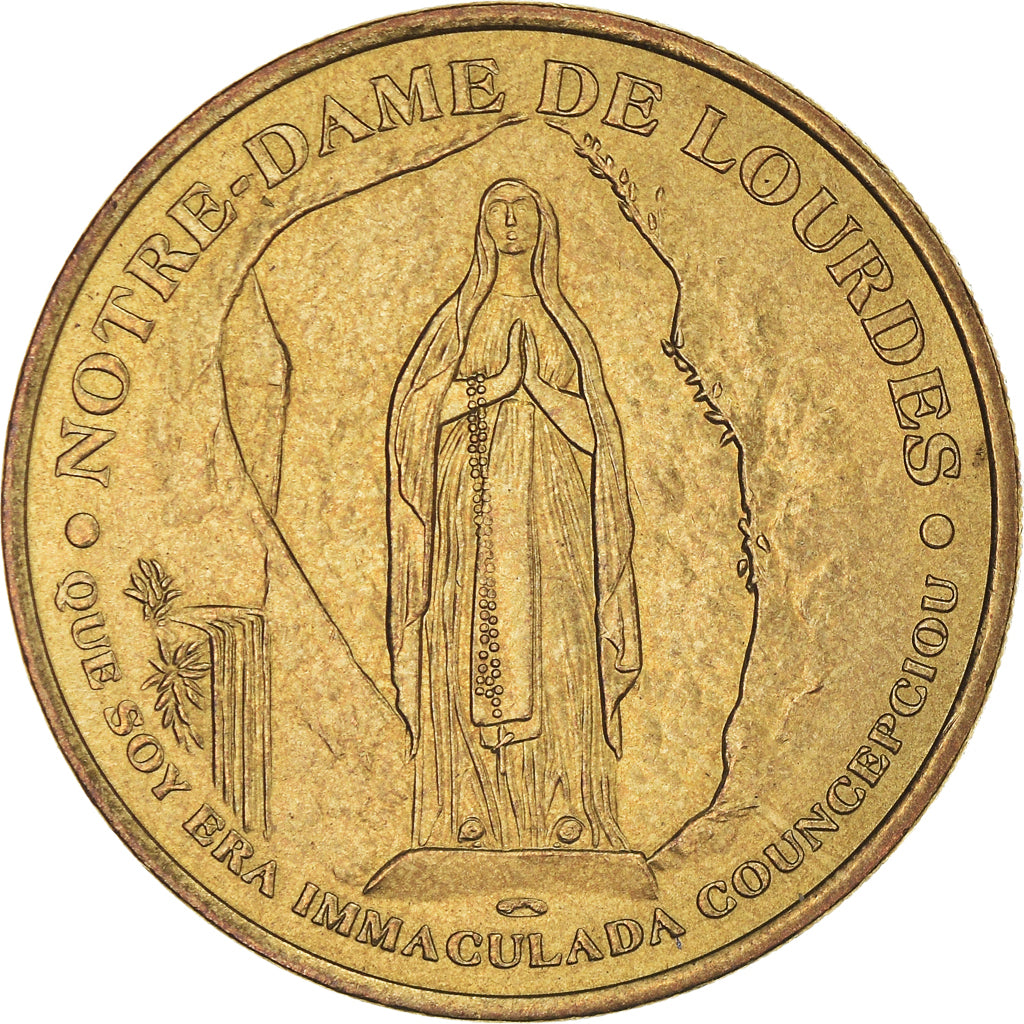 France, Token, Touristic token, Lourdes - Allez boire à la source et vous y