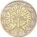 França, 2 Euro, 2002, Paris, BU, MS(65-70), Bimetálico, Gadoury:8., KM:1289